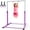 Purple, variant on ZENOVA Gymnastics Bar Tumbling Bar for Kids Ages 3-15 Height Adjustable Gymnastics Equipment