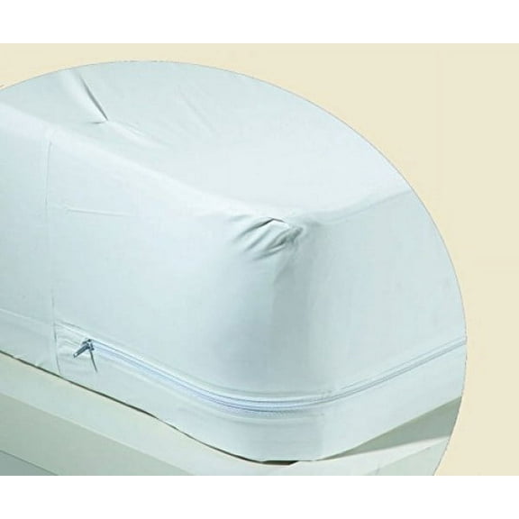 Premium Waterproof / Bed Bug Proof Vinyl Zippered Mattress Protector Cover - Protect Your Bed With This Soft, Comfortable Vinyl Zippered Mattress Cover - 39" X 75" X 10" (Twin)