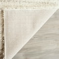 thumbnail image 3 of Safavieh Arizona Shag Lotta Moroccan 1.2-inch Thick Rug Beige 5'1" x 5'1" Round 5' Round Indoor Round, 3 of 5