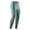 Green, variant on Men's Dry Fit Compression Baselayer Pants Running Tights Leggings with High Waist and Side Phone Pocket Black L