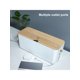 thumbnail image 5 of Cable Management Box,Cable Tidy Box,Desk Cable Management Solution,Cable Storage Box,Cable Management Box for Home Office Cord Organizer with for Desk, 5 of 5