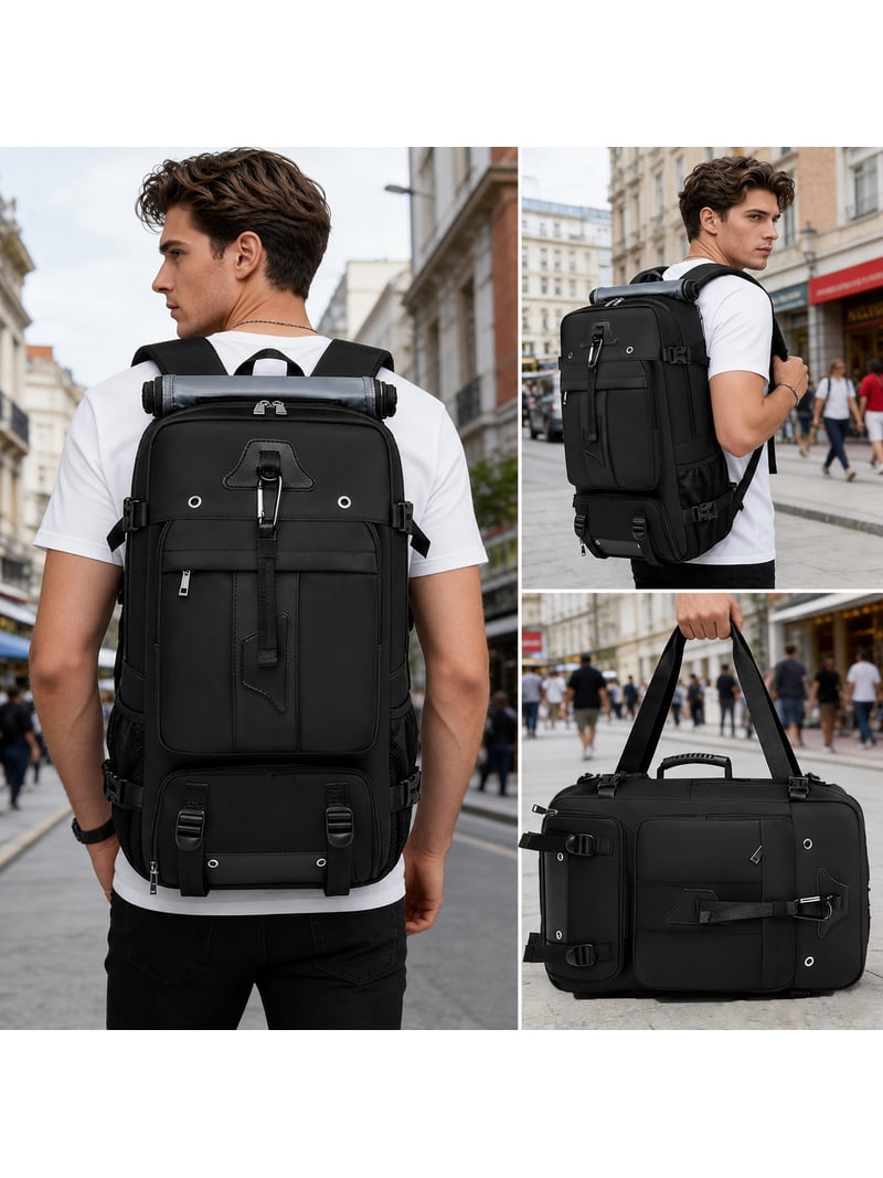 50l travel backpack revenue MOLNIA Expandable for Women Men, Carry On Travel Essentials, Flight Approved Fits 21 Inch Laptop Backpack, Waterproof Business Suitcase Weekender Backpack, Beige : Electronics and daily commuters Muzpu Travel Backpack 50L Waterproof