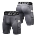 thumbnail image 4 of Pantalones cortos de hombre Lixada 3 Paquetes deportivos con bolsillo, 4 of 8