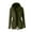 Army Green, variant on IROINNID Women's Comfy Mid-Long Coat Solid Color Parka Long Sleeve Warm Winter Outwear, Khaki