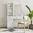 thumbnail image 3 of New Salon Station for Hair Stylist, Salon Station with Barber Cabinet, Hair Station Equipment Hair Dryer Holder, Drawers, Storage Cabinet for Hair Styling, 3 of 8