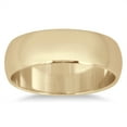 thumbnail image 1 of SZUL Women's 6mm Domed Comfort Fit Wedding Band in 14K Yellow Gold, 1 of 4