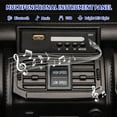 thumbnail image 4 of Xuanlur 24V 7AH Ride on Toys for Big Kids, Licensed LEXUS LX600 2 Seater 110W Motor Ride on Cars w/Remote Control, 4-Wheel Suspension, LED, Music, Power Display, Electric Car for Boys Girls, Black, 4 of 7