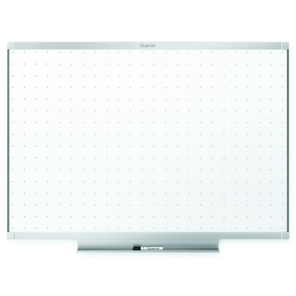 Quartet QRTTE547AP2 Total Erase Whiteboard- with Marker- Tray- 6 ft. x 4 ft.- Aluminum
