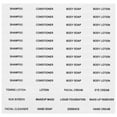 thumbnail image 1 of SHISUYAN 20 sheets of Sub Bottle Labels Beauty Bottles Labels Refillable Bottle Stickers Cosmetics Sub-Bottling Labels, 1 of 8