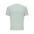 thumbnail image 4 of Women's White V-Neck Short Sleeve Knit Cardigan Sweater Lightweight Open Front for Layering, 4 of 7