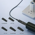 thumbnail image 2 of Soumake Type-C Shaver Power Adapter for Philips 4.3V/5V/8V/15V Aluminum Alloy Electric Shaver Charging Convertor Connector with LED Indicator, 2 of 8