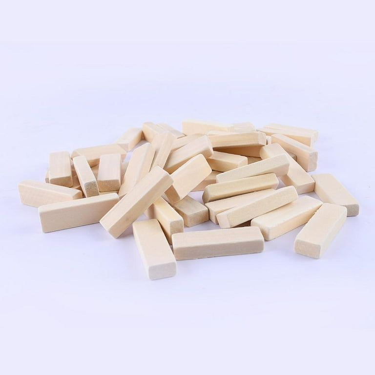 Juvale Wooden Blocks for Crafts, Wood Rectangle (3.88 x 3.1 in, 3-Pack),  PACK - Kroger