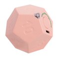 thumbnail image 1 of Mini reloj giratorio con forma de dodecágono, recargable, con sonido, vibración, luz, alarma, cuenta atrás, para el administrador de tiempo, color rosa, 1 of 6
