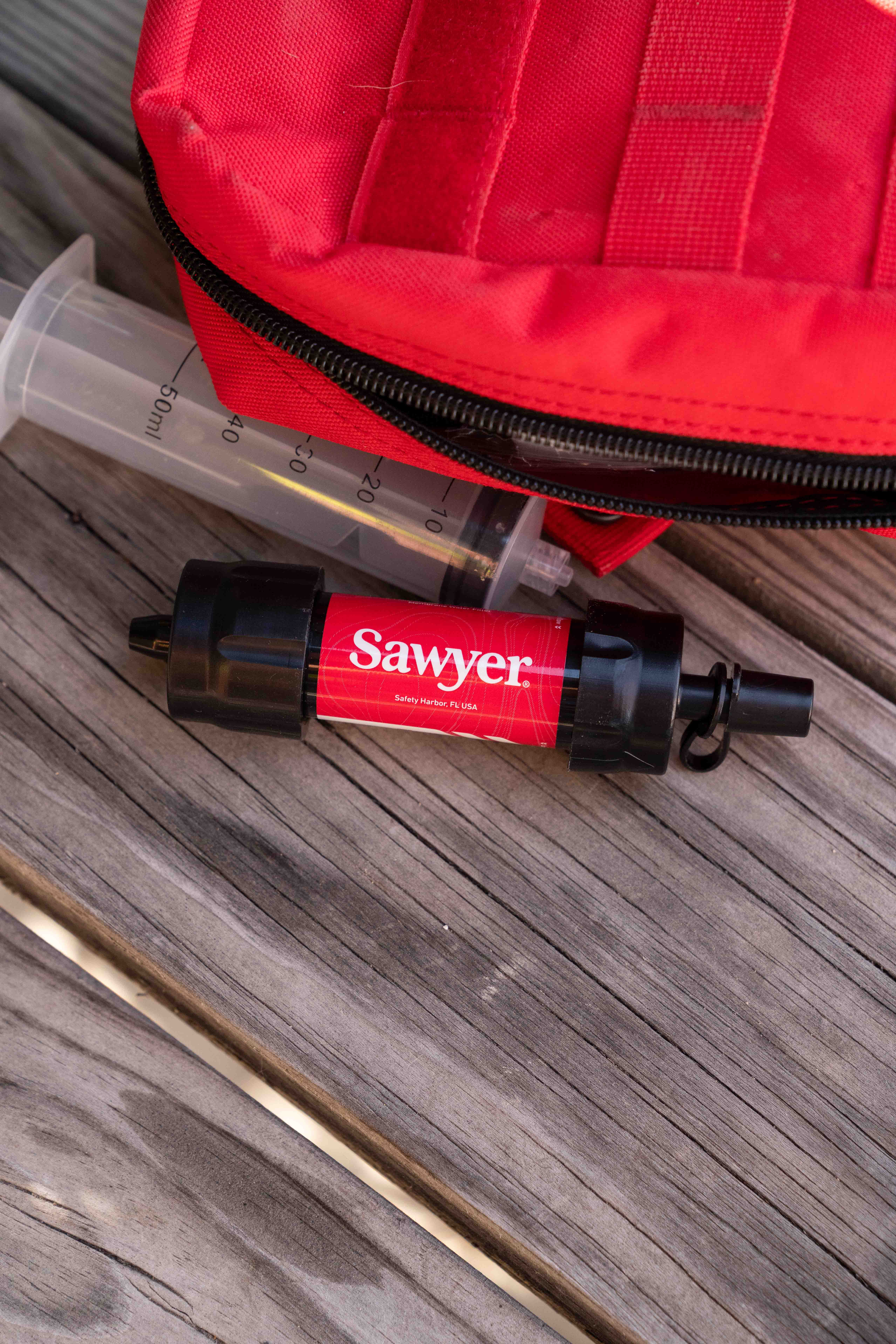 Sawyer, SP120 MINI Water Filtration System, Filter and Cleaning