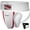 White, variant on RDX Groin Protector with Cup for Muay Thai, Abdo Gear Men, White, M