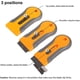 thumbnail image 2 of Ceramic Scraper Car Sticker Remover Glass Cooktop Razor Scraper Label,glue,paint,adhesive Remover Tool + 10pcs Stainless Steel Razor Blades, 2 of 5