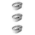 thumbnail image 1 of 3 Count American Style Storage Fried Chicken Basket Stainless Steel Fries Bucket, 1 of 6