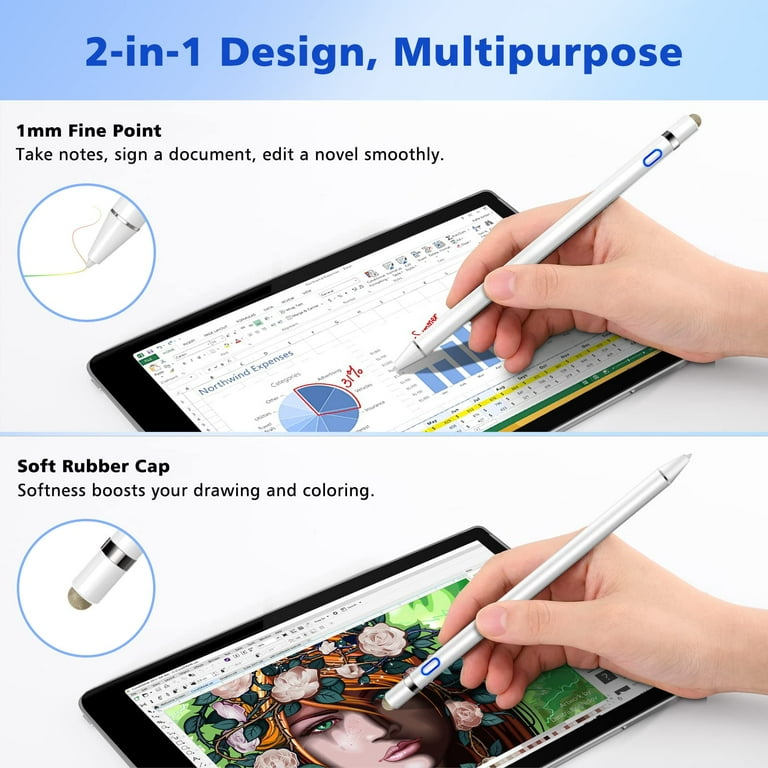 MoKo iPad Pencil 2nd Generation with Magnetic Wireless Charging,Apple  Pencil 2nd Generation,Stylus Pen for iPad Pro 12.9 in 6/5/4th,iPad Pro 11  in