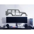 thumbnail image 4 of LaModaHome 2012 Wrangler Rubicon Metal Silhouette Wall Art, 4 of 5