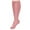 Pink, variant on COM1950s Men's Running Socks, Mens Casual Solid Running Fitness Plus Extra Large Nylon Nurse High Socks, and 1 Socks Men