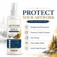 Fixative Spray for Art,Fast Drying Fixative Spray,Oil Pastel Fixative ...
