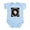Sky Blue, variant on - Pluto Onesie A Planet's A Planet - Baby Light Bodysuit, Size Newborn - 24 Months