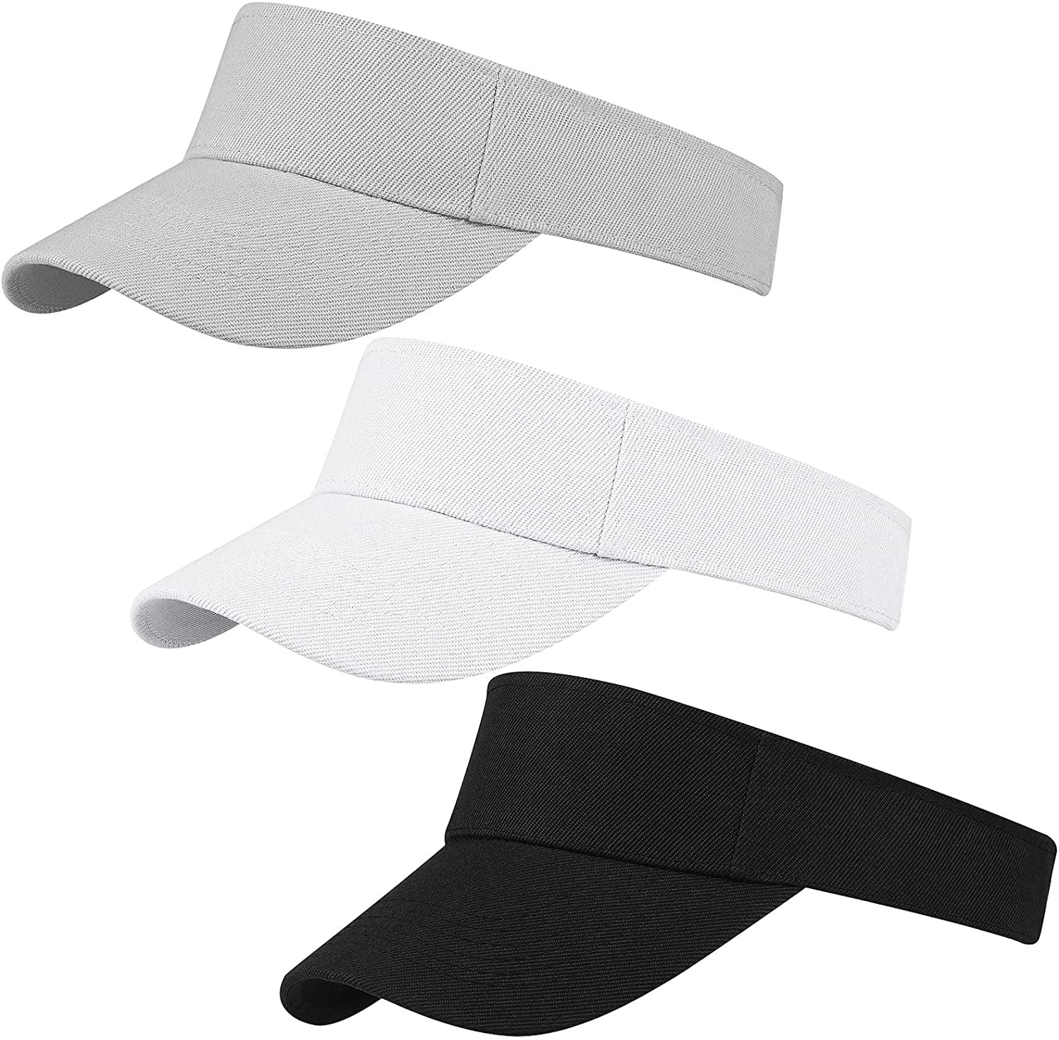Sun Visor Hats Adjustable Sport Caps 
