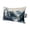 Gray, Green, Off-White, variant on Green Black Foggy Forest Outdoor Pillows for Chaise Lounge Chair Waterproof Lumbar Pillows with Insert&Adjustable Elastic Strap Beach Headrest Pillow Abstract Art Mountain Pool Pillow 11"x16"