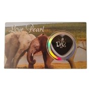 PUKA CREATIONS Love Pearl ELEPHANT Necklace Kit, Simulated Pearl in an Oyster
