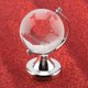 thumbnail image 4 of Sailing Globo terráqueo con esfera de cristal y mapa del mundo, regalo para decoración del hogar y la Oficina, plateado, 4 of 9