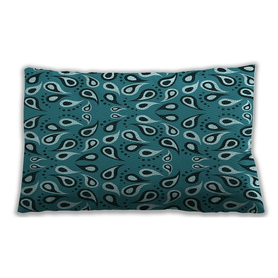 Ahgly Company Indoor Rectangular Contemporary Lumbar Throw Pillow, 13 inch by 19 inch