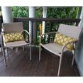 thumbnail image 4 of VargottamIndoor/OutdoorPolyester FabricLumbarPillowCover,All-Weather Waterproof Rectangular Cushion Case for Patio Furniture,12" x 20"Set of 2 -Block-64, 4 of 6