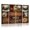 Color 4, variant on 8 Pack Art Acoustic Panels Sound Absorbing Bear Wildlife Cabin Patchwork Lake Mountains Rustic Lodge Style Decorative Soundproof Wall Panels Self Adhesive for Nursery Game Room Bedroom 48"x32"
