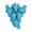 Blue, variant on Silicone Ghost Mold for Ice and Chocolate, Flexible, Food-Grade, Oven and Freezer Safe, Fun for Festive Treats, Easy Clean, Size 17.5x14.2cm, Pink.