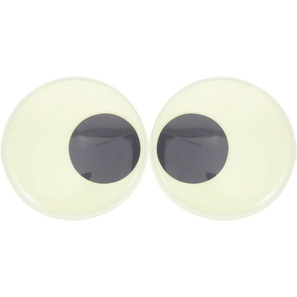 2 uds., delicados globos oculares falsos luminosos, artesanía Diy, acabado de ojos, suministros de ojos falsos para la fabricación de muñecas