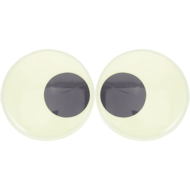 2 uds., delicados globos oculares falsos luminosos, artesanía Diy, acabado de ojos, suministros de ojos falsos para la fabricación de muñecas