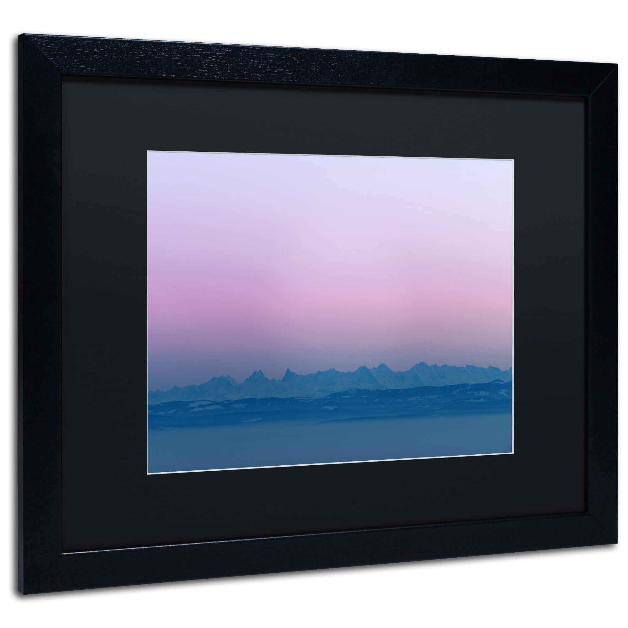 Trademark Fine Art "In Phase" Canvas Art by Philippe Sainte-Laudy, Black Matte, Black Frame