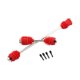 thumbnail image 2 of RC Center de automóviles Conjunto de transmisión Conjunto de soporte de alta velocidad Mejora la eficiencia de la transmisión resistente 1:10 Soporte Rojo, 2 of 8