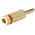 thumbnail image 3 of Altavoz Banana Plugs Monoprice 121821 chapado en oro de 24 quilates (12 pares), 3 of 4