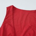 thumbnail image 6 of IDOCLOTHES Deep V Neck Ruched Cropped Tank Tops for Women Summer Casual Slim Fit Sleeveless Going Out Crop Camisole Shirts Red M, 6 of 8