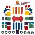 thumbnail image 4 of Bloques de construcción WaBee Baby, grandes, de goma blanda, 50 piezas, 4 of 9