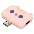 thumbnail image 4 of HUB USB, Divisor USB 3 EN 1, Expansor USB, Adaptador Multipuerto Portátil, Puerto USB A A USB3.0, 2 Puertos USB2.0, Soporte de Carga rápida de 2,4 A, Párrica x, 4 of 7