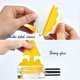 thumbnail image 3 of 60PCS Yellow sticker fungus gnats, yellow trap, fungus gnat, yellow plates, plug-in or hanging, yellow sticker against aphids, thrips, mining flies, f, 3 of 5