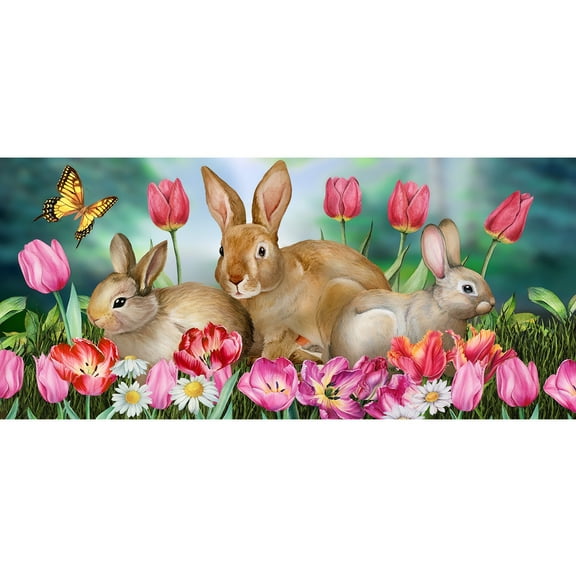 Briarwood Lane Bunny Family Mini Mat