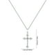 thumbnail image 3 of Collar Collar Hip Hop Versatile Sense Collar de cruz de cobre, 3 of 6