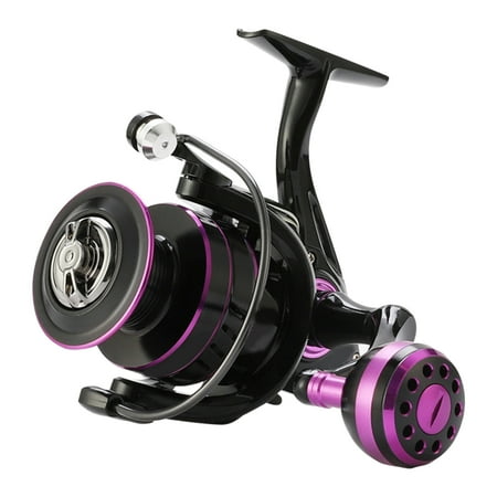 Baellert Fishing Reel Non-slip High Hardness Metal Powerful Spinning Fishing Reel for Outdoor