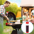 thumbnail image 6 of 16 Oz Inverted Plastic Squeeze Bottles, Refillable Tip Large Valve Dispenser Condiment Squeeze Bottle for Sauces Ketchup By PULMCheerger, 6 of 7