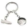 thumbnail image 2 of Naierhg Key Chain Creative Soccer Shape Alloy Football Shoes Key Ring for Handbags, 2 of 7