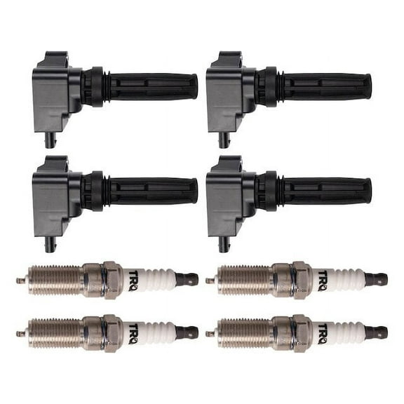 Ignition Coil and Spark Plug Kit 8 Piece - Compatible with 2019 - 2022 Ford Transit Connect 2.0L 4-Cylinder 2020 2021