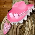 thumbnail image 3 of Sombrero Vaquero Fernando Borlas con Pañuelo y Gafas de Sol, 3 of 8